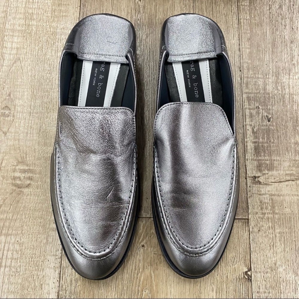 RAG & BONE | Alix Convertible Loafer in Gunmetal - Picture 6 of 6